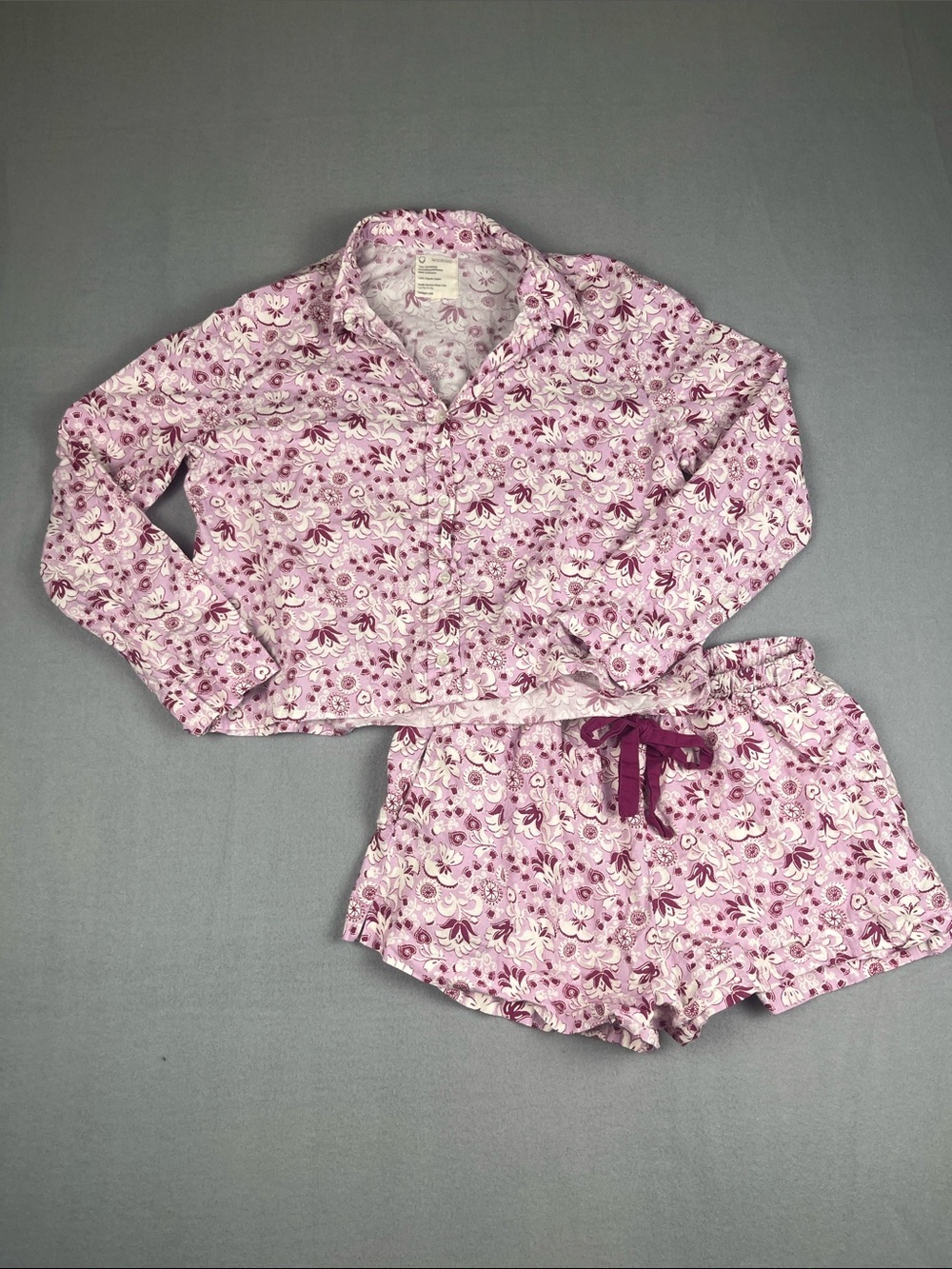 For Days Floral Pajama Set in organic cotton
Size: Medium